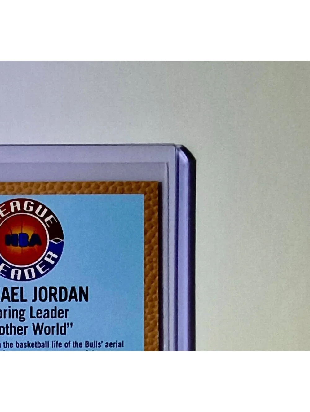 Michael Jordan 1992-93 Fleer League Leader #238 Basketball Card Chicago Bulls